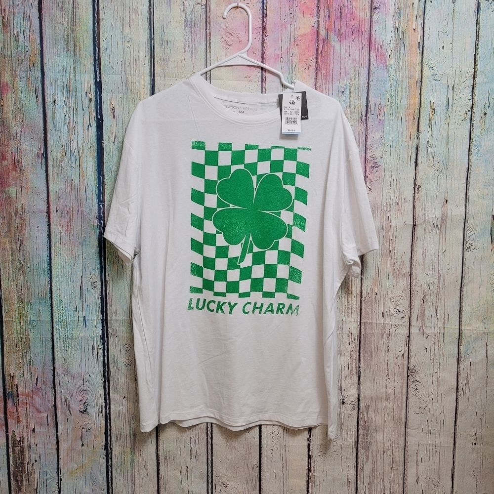 NWT Grayson/Threads lucky charm shirt